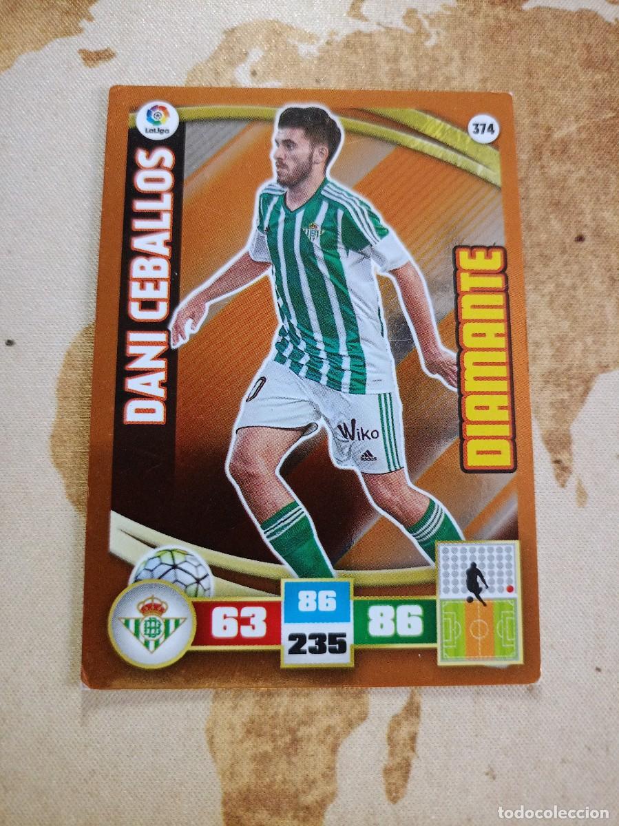 Cromos de F&uacute;tbol: # Diamante 374 DANI CEBALLOS Adrenalyn 2015-16