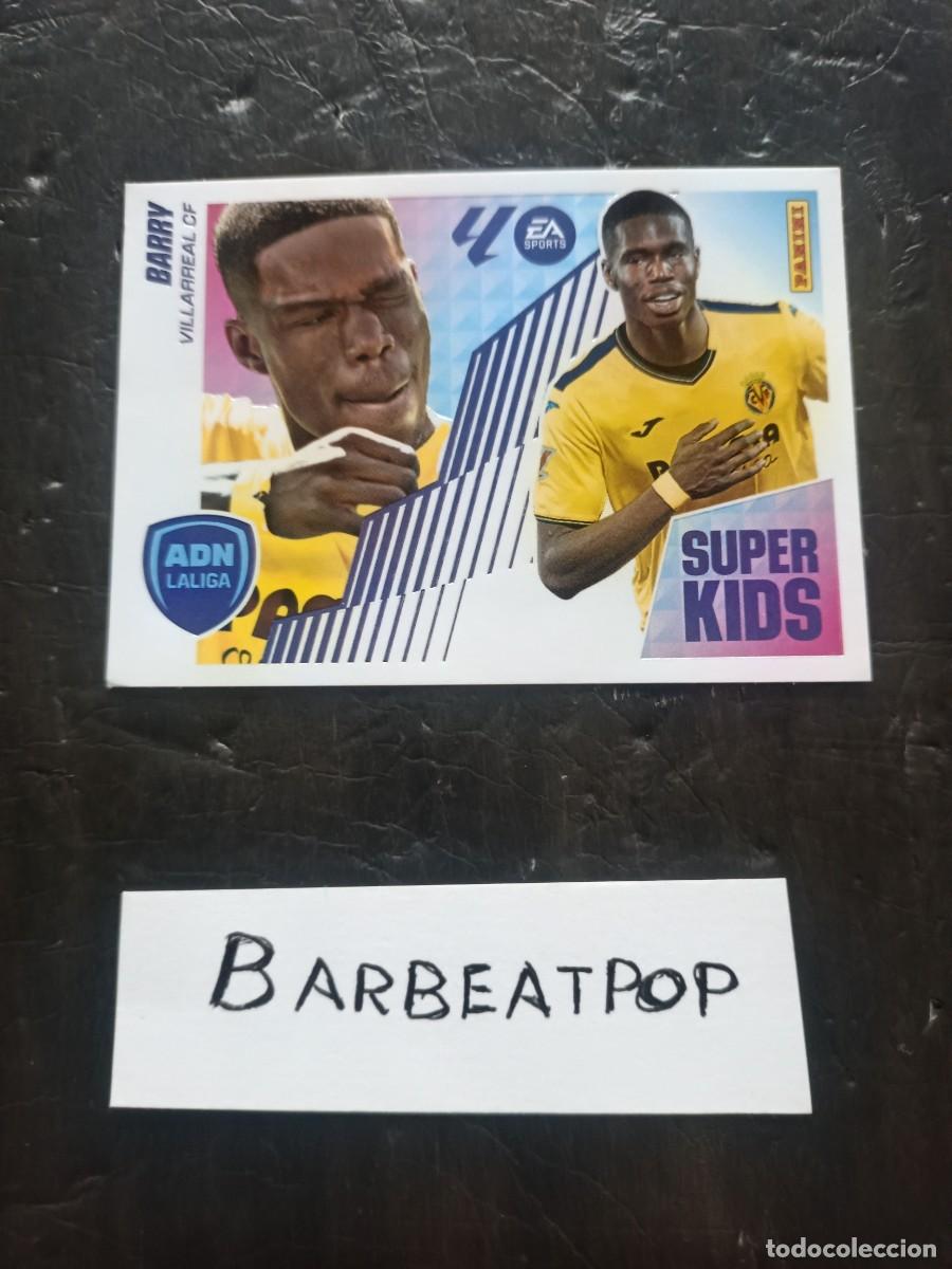 Cromos de F&uacute;tbol: CROMO LIGA ESTE PANINI 2025 2026 SUPER KIDS BARRY VILLARREAL