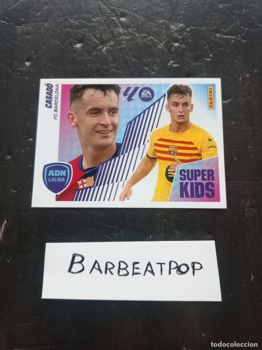 Cromos de F&uacute;tbol: CROMO LIGA ESTE PANINI 2025 2026 SUPER KIDS CASADO BARCELONA