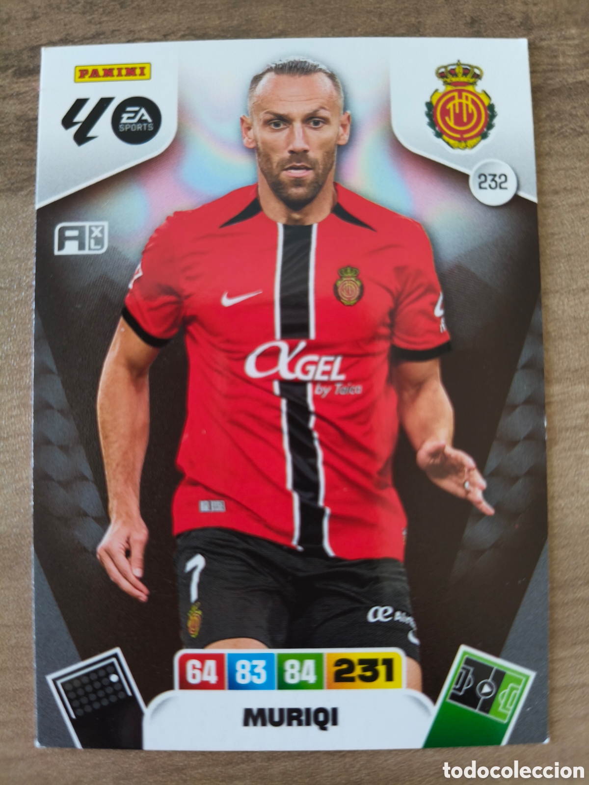 Cromos de F&uacute;tbol: Muriqi 232 Mallorca Adrenalyn XL Liga 25 26