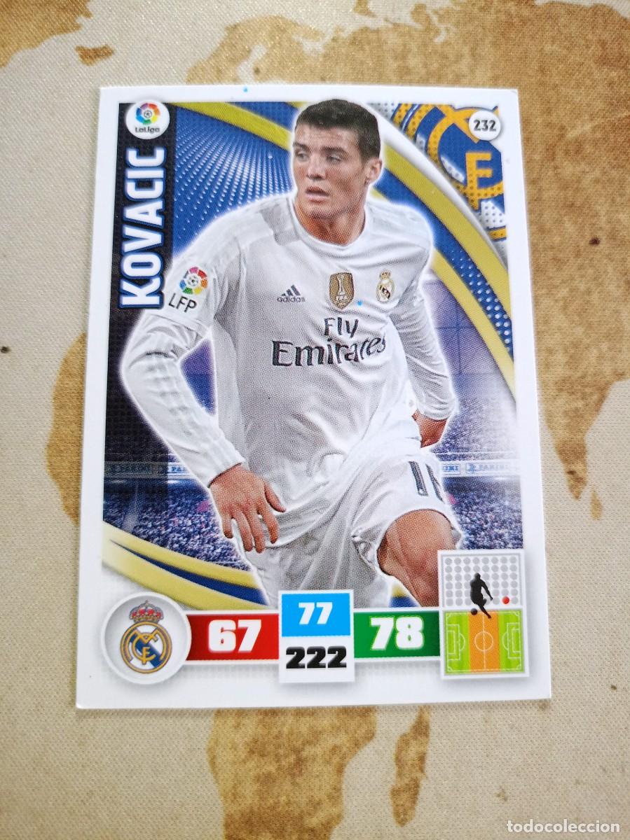 Cromos de F&uacute;tbol: # Real Madrid 232 KOVACIC Adrenalyn 2015-16