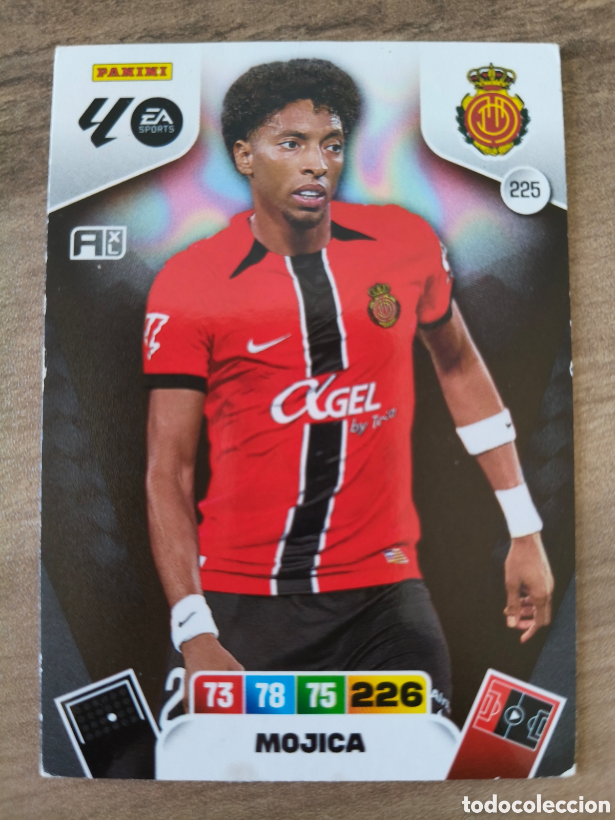 Cromos de F&uacute;tbol: Mojica 225 Mallorca Adrenalyn XL Liga 25 26