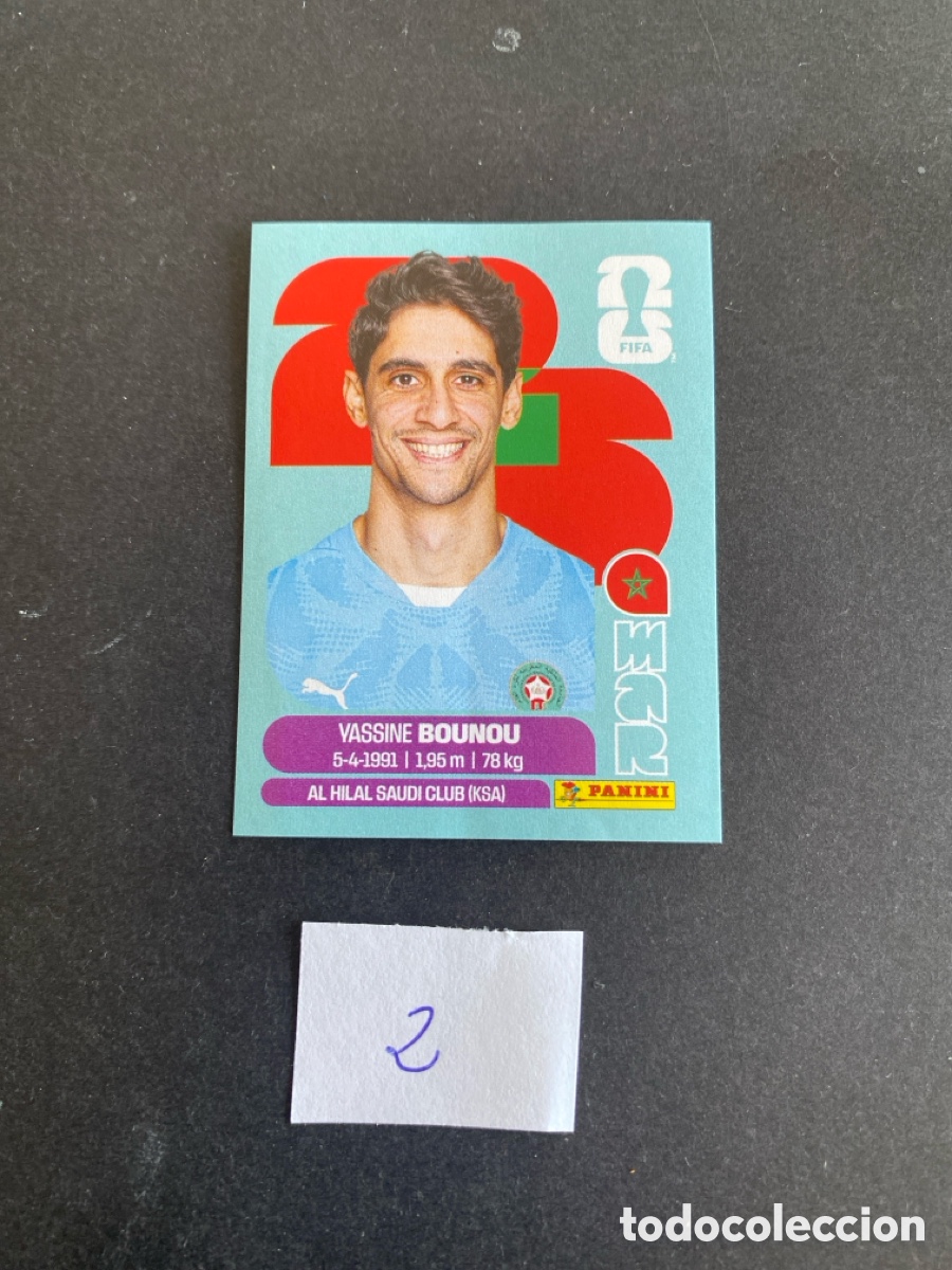 Cromos de F&uacute;tbol: Cromo Marruecos Mundial 26 N* 2 nuevo