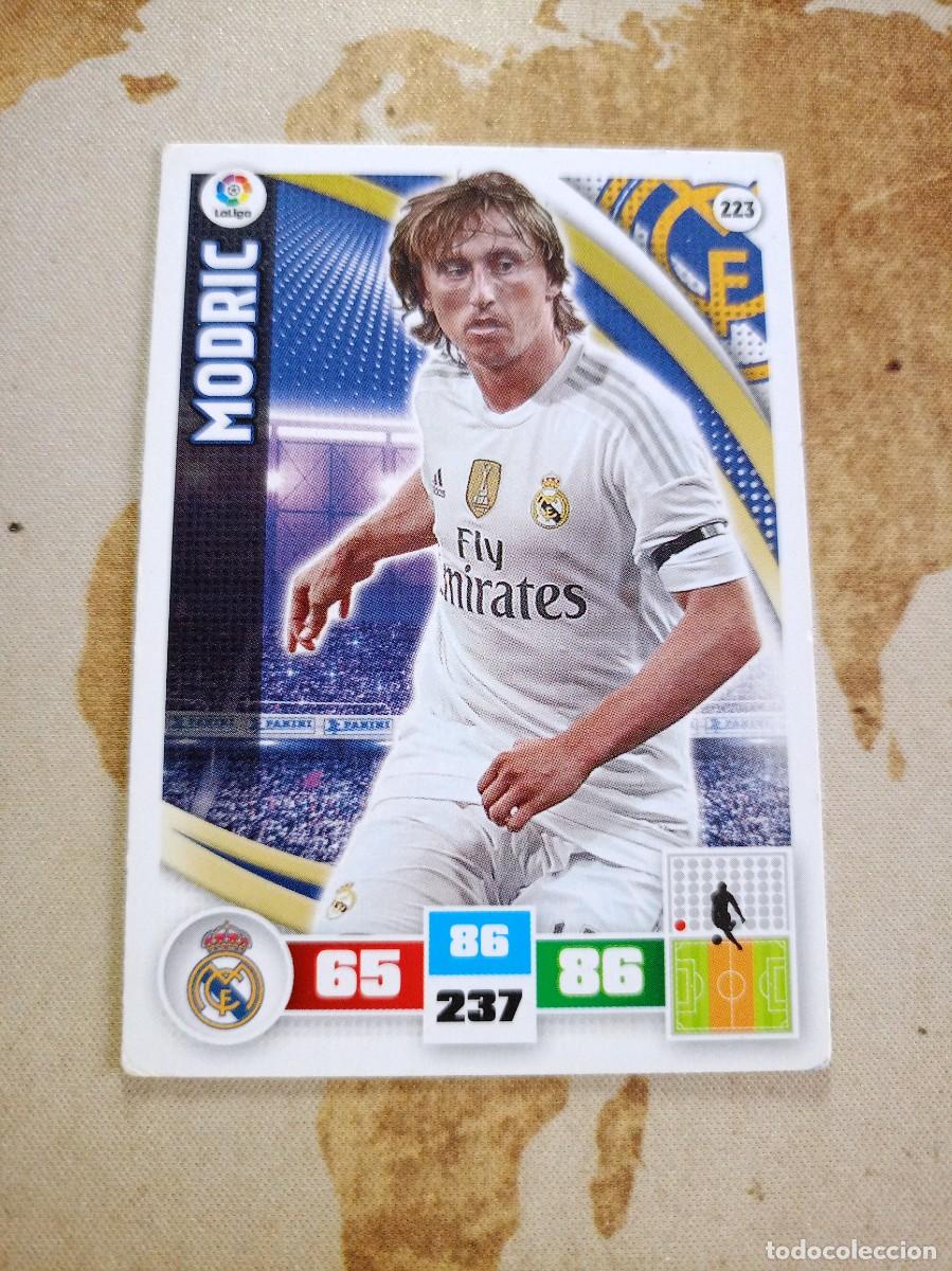 Cromos de F&uacute;tbol: # Real Madrid 223 MODRIC Adrenalyn 2015-16