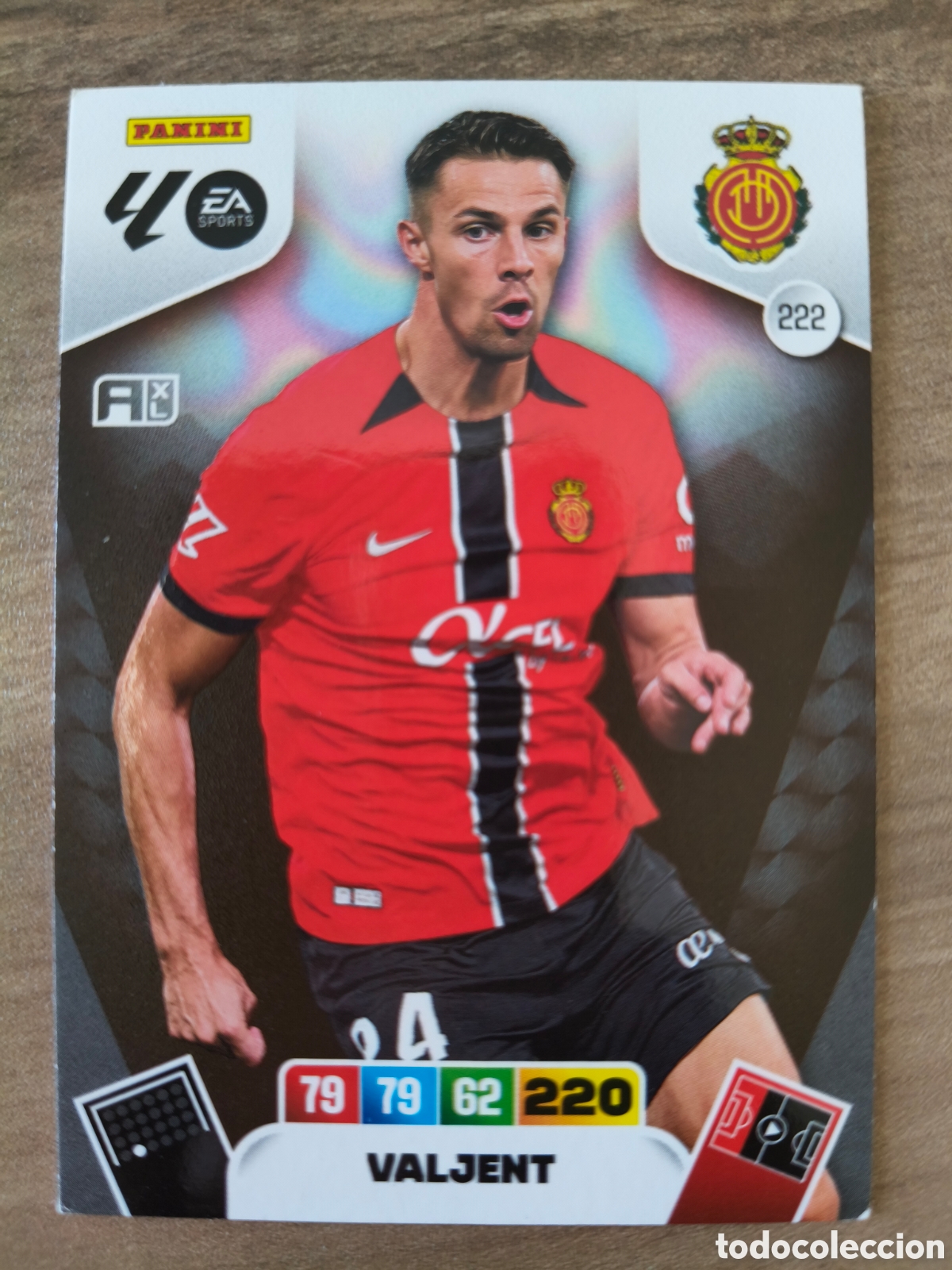 Cromos de F&uacute;tbol: Valjent 22 Mallorca Adrenalyn XL Liga 25 26