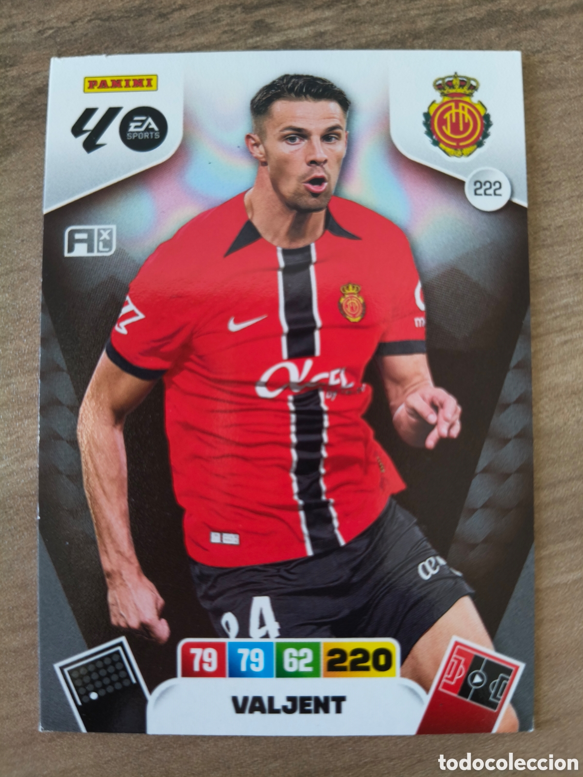 Cromos de F&uacute;tbol: Valjent 222 Mallorca Adrenalyn XL Liga 25 26