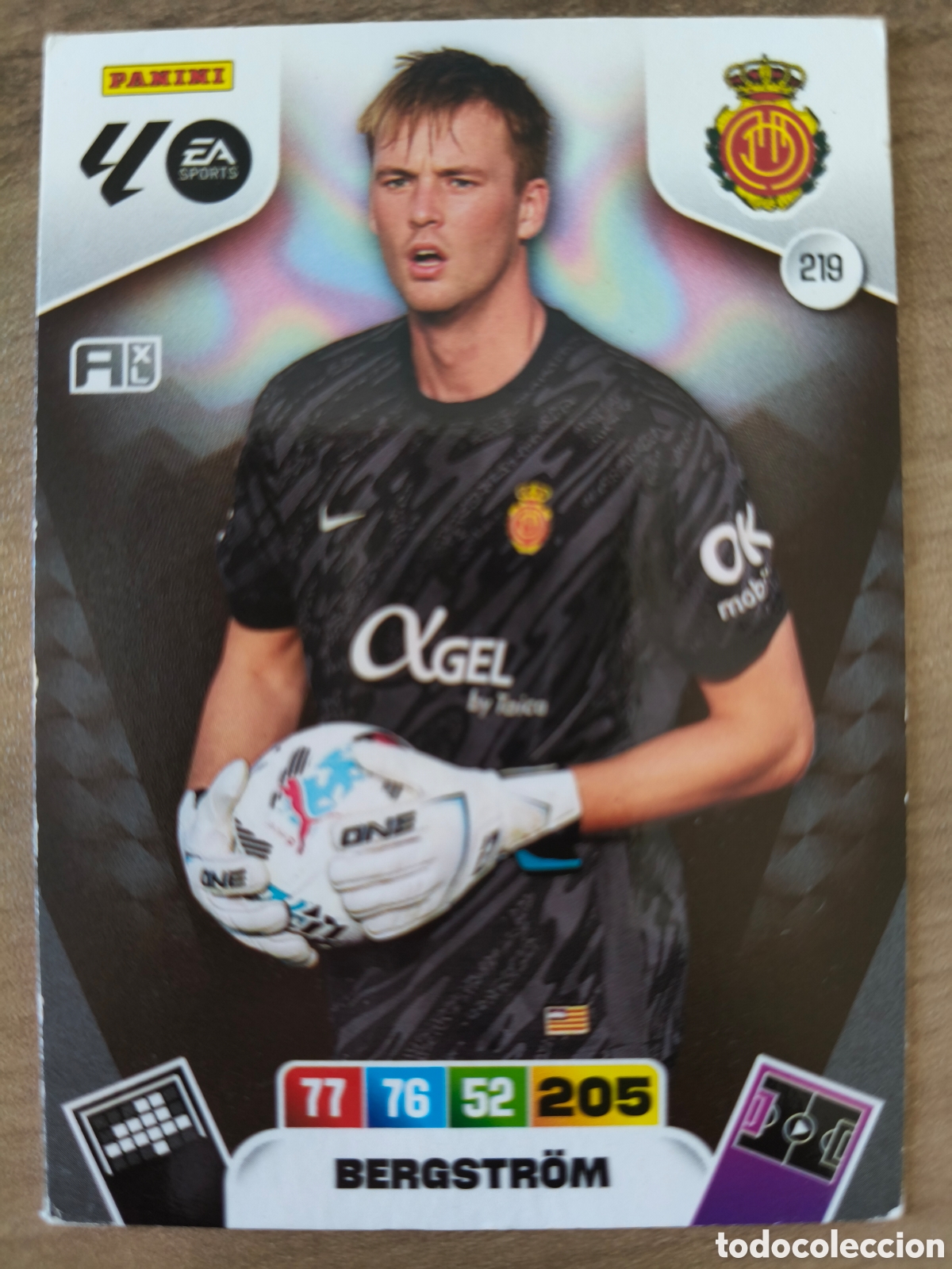 Cromos de F&uacute;tbol: Bergstrom 219 Mallorca Adrenalyn XL Liga 25 26