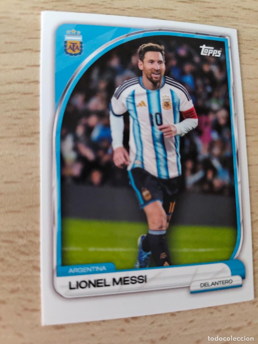 Cromos de F&uacute;tbol: 17 COLLECTOR TIN ARGENTINA 25 26 LIONEL MESSI FIRST TEAM TOPPS 2025 2026