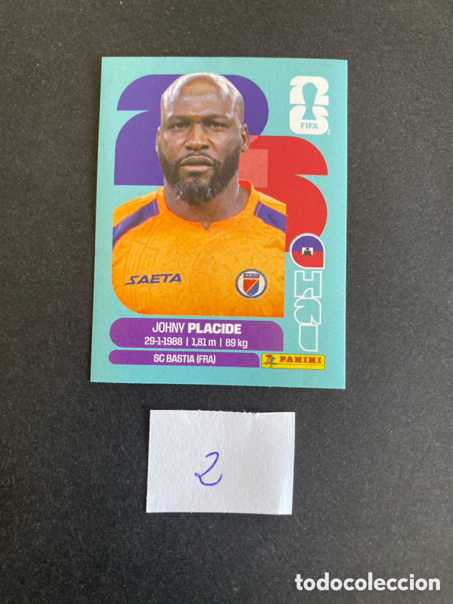 Cromos de F&uacute;tbol: Cromo Haiti Mundial 26 N* 2 nuevo