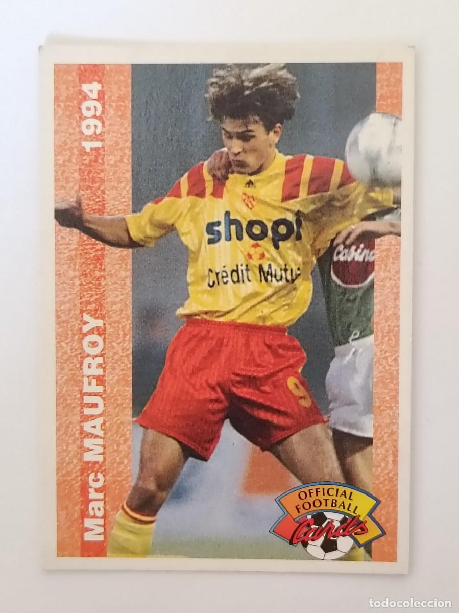 Football Stickers: #193 MARC MAUFROY (LE MANS) FOOTBALL CARD 1993/1994 PANINI