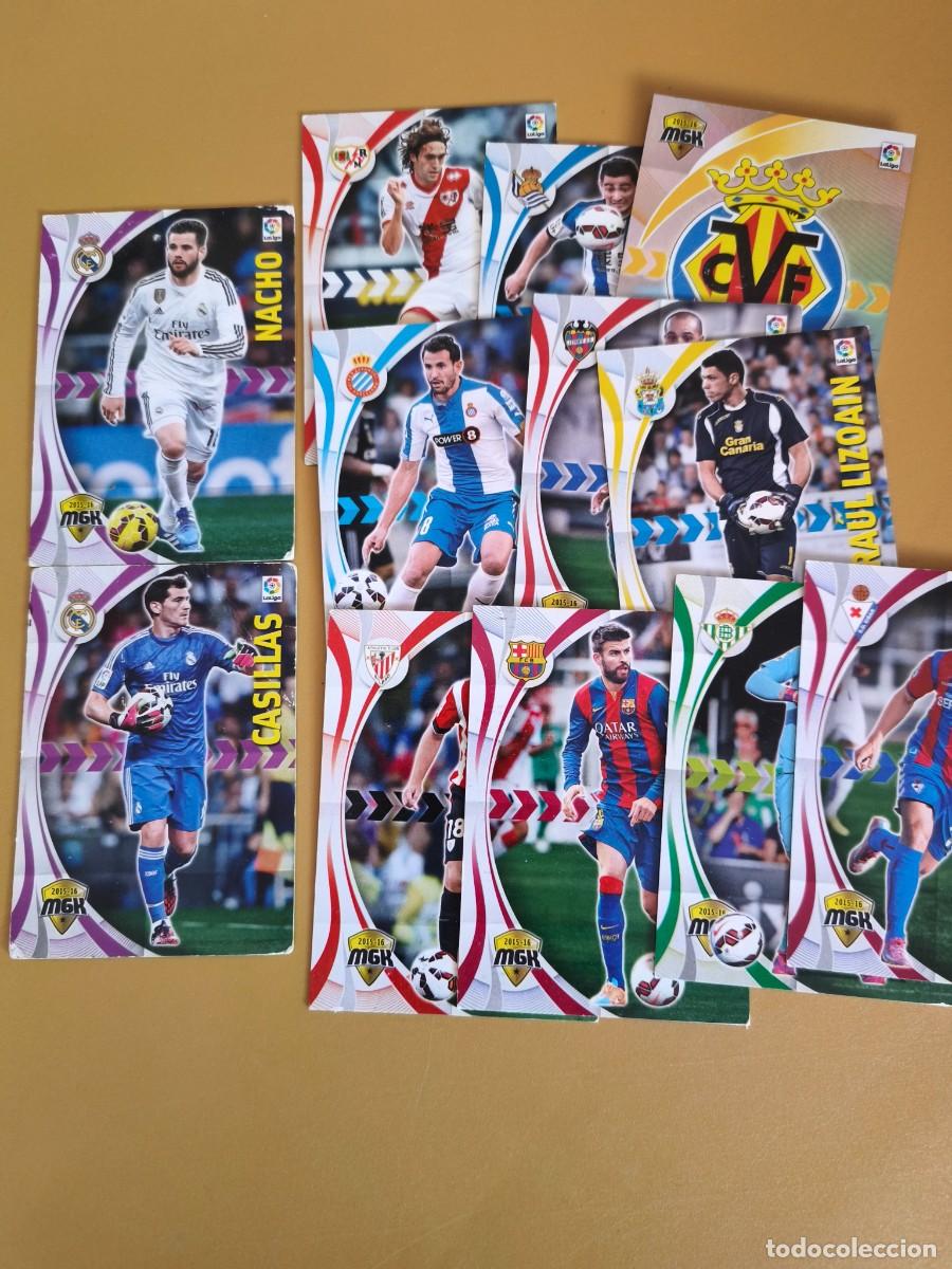 Football Stickers: megacracks 2015 16 contiene 12 cromos