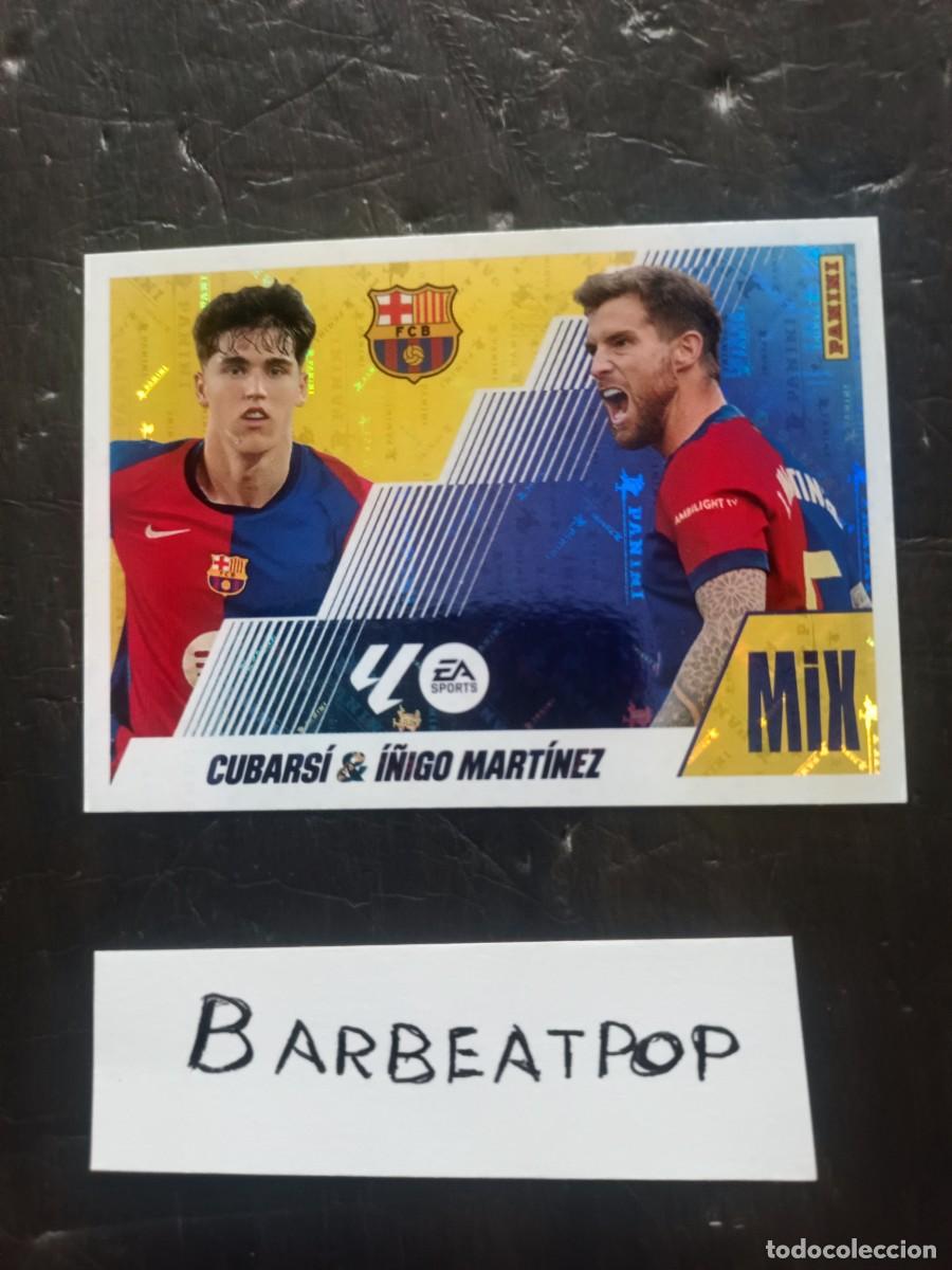 Cromos de F&uacute;tbol: CROMO LIGA ESTE PANINI 2025 2026 MIX CUBARSI &Iacute;&Ntilde;IGO MART&Iacute;NEZ BARCELONA