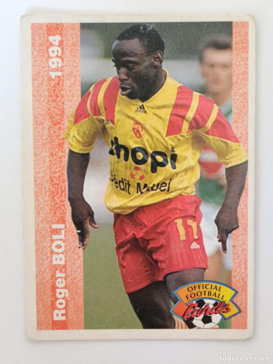 Cromos de F&uacute;tbol: #194 ROGER BOLI (LENS) FOOTBALL CARD 1993/1994 PANINI