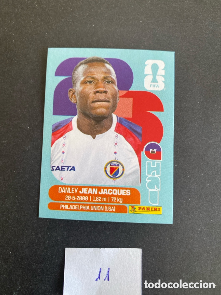 Cromos de F&uacute;tbol: Cromo Haiti Mundial 26 N*11 nuevo