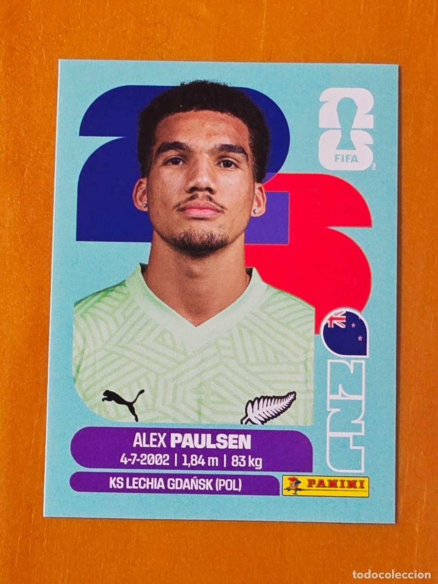 Cromos de F&uacute;tbol: NZL 3 Alex Paulsen, Nueva Zelanda, Panini FIFA World Cup Mundial 2026 Sticker