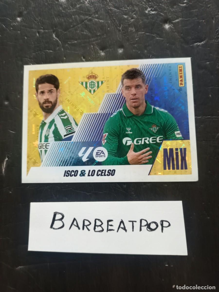 Cromos de F&uacute;tbol: CROMO LIGA ESTE PANINI 2025 2026 MIX ISCO LO CELSO BETIS