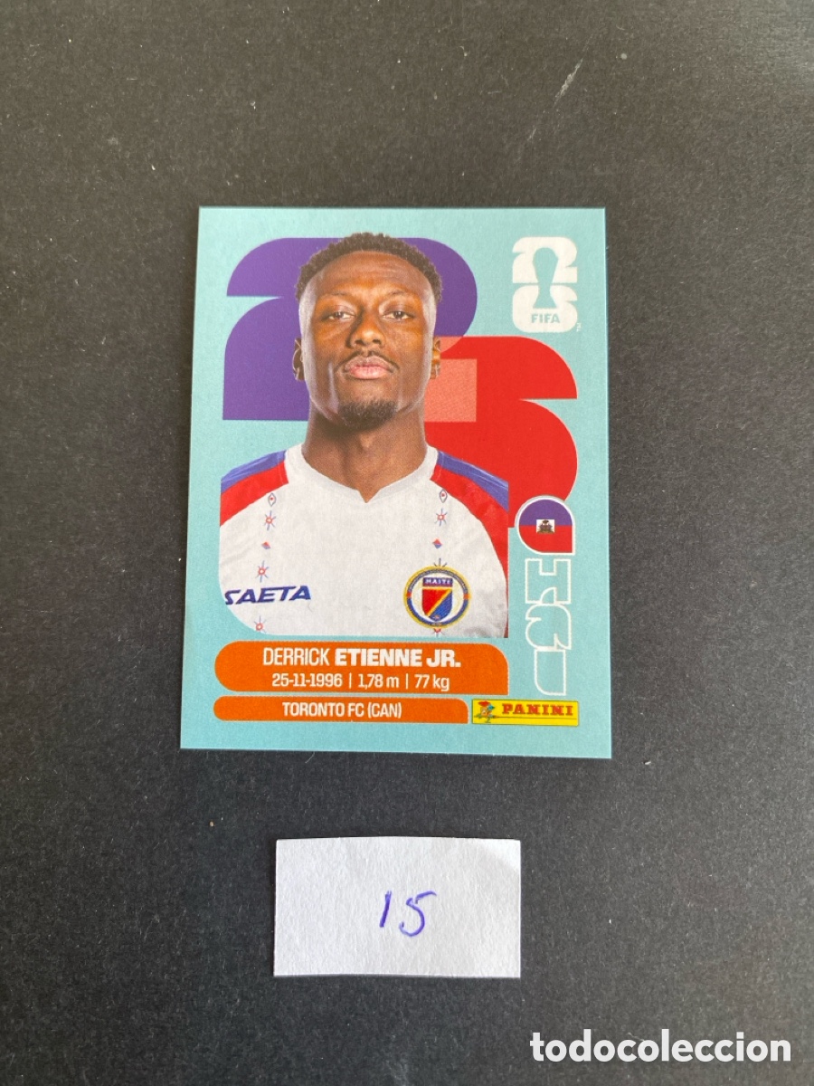 Cromos de F&uacute;tbol: Cromo Haiti Mundial 26 N* 15 nuevo