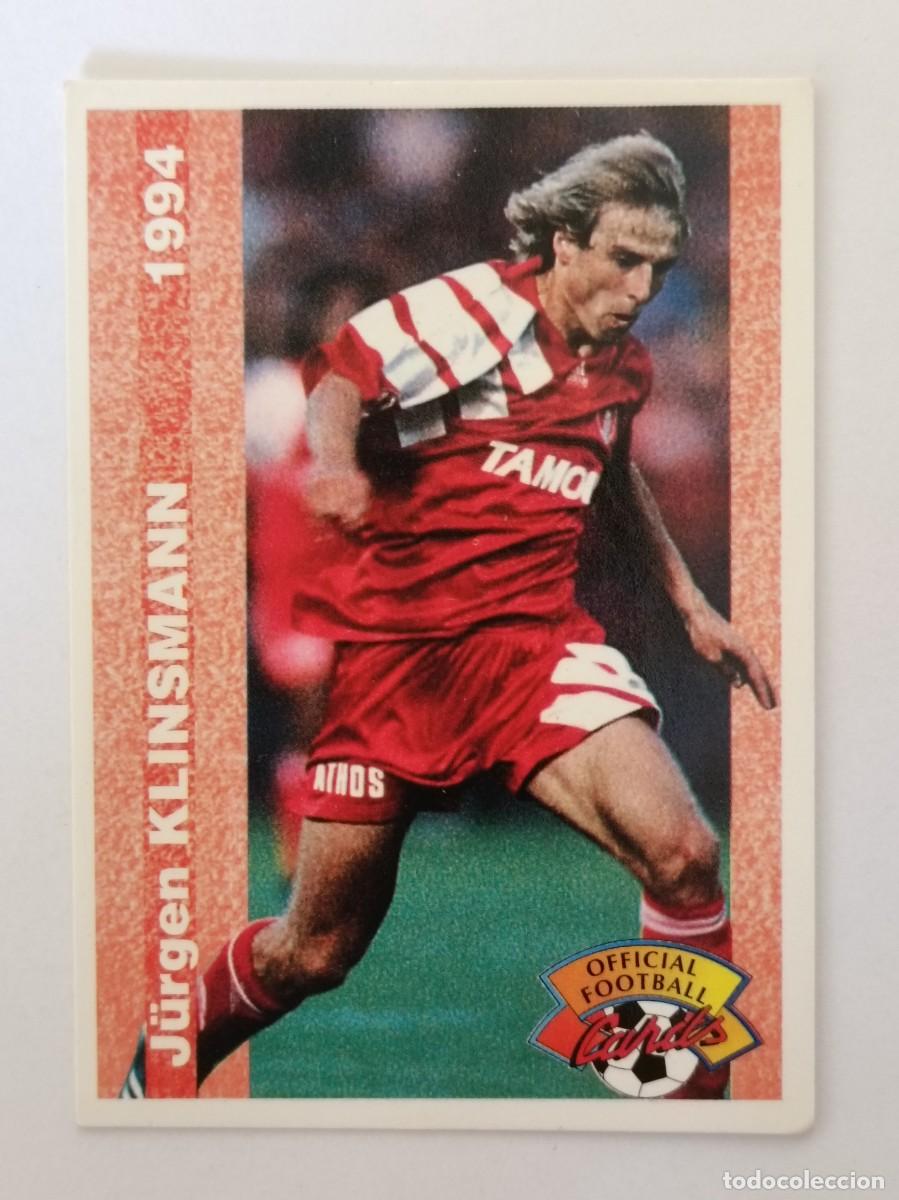 Cromos de F&uacute;tbol: #198 JURGEN KLISMANN (MONACO) FOOTBALL CARD 1993/1994 PANINI