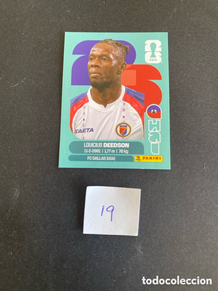 Cromos de F&uacute;tbol: Cromo Haiti Mundial 26 N* 19 nuevo