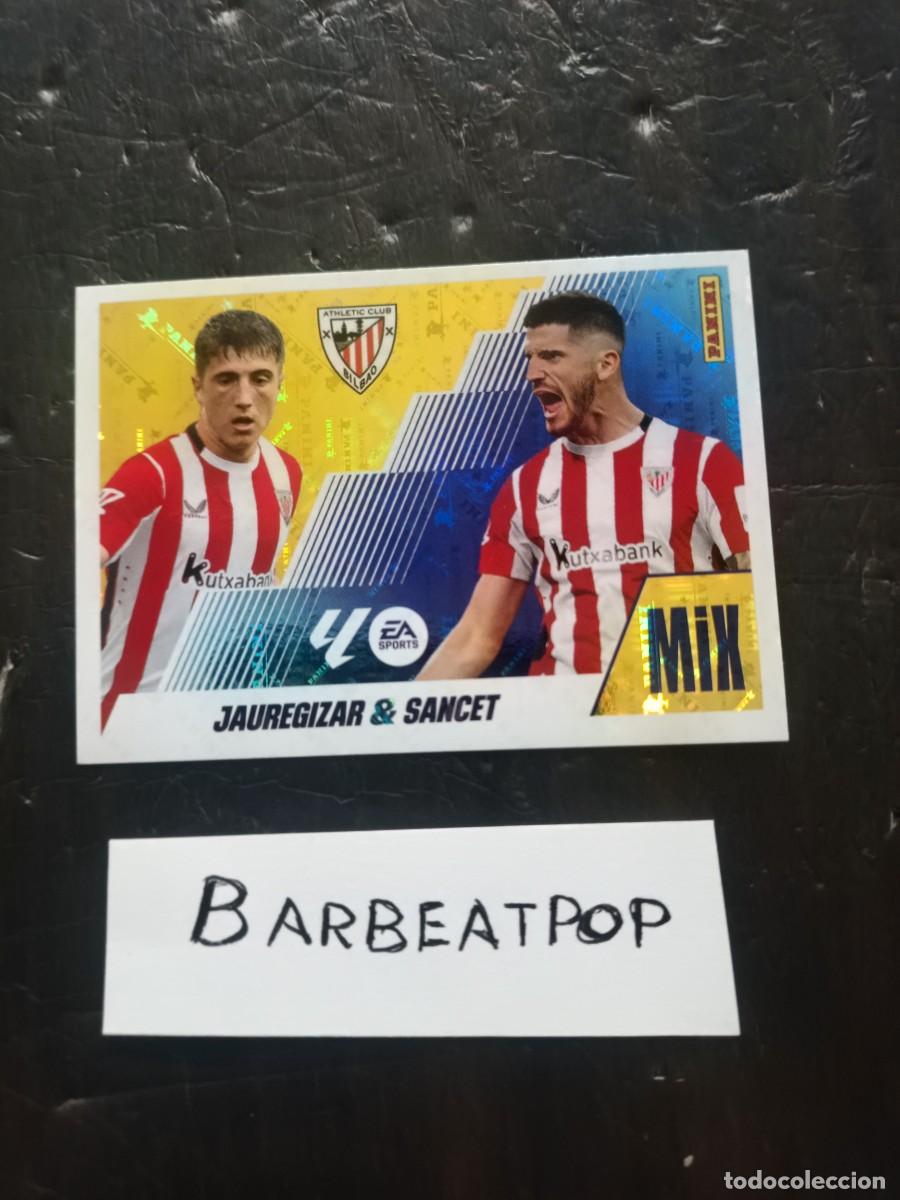 Cromos de F&uacute;tbol: CROMO LIGA ESTE PANINI 2025 2026 MIX JAUREGIZAR SANCET AT CLUB BILBAO