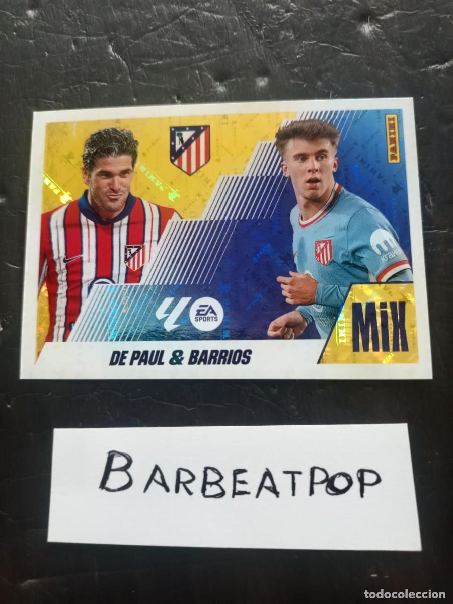 Cromos de F&uacute;tbol: CROMO LIGA ESTE PANINI 2025 2026 MIX DE PAUL BARRIOS AT MADRID