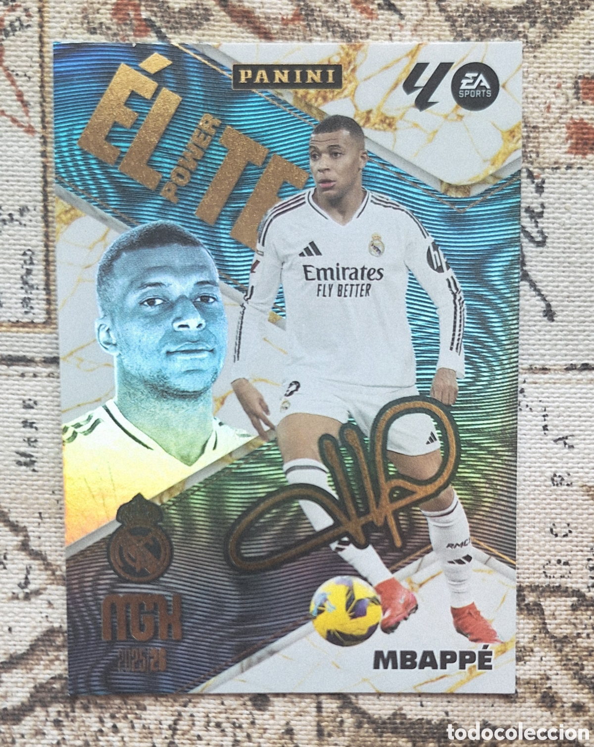 Cromos de F&uacute;tbol: Mbappe elite power - Megacracks - Panini - 2025 2026