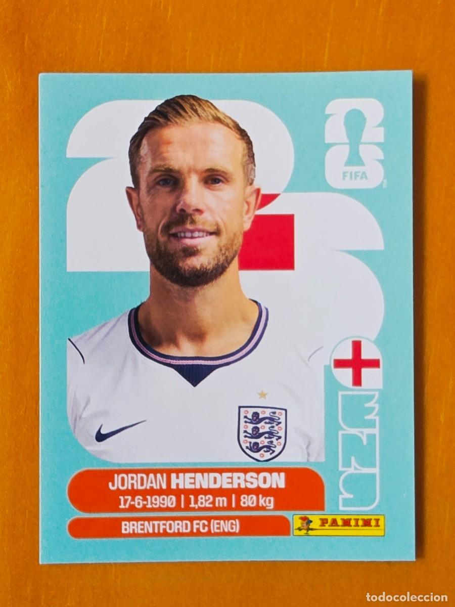 Cromos de F&uacute;tbol: ENG 9 Jordan Henderson, Inglaterra, Panini FIFA World Cup Mundial 2026 Sticker