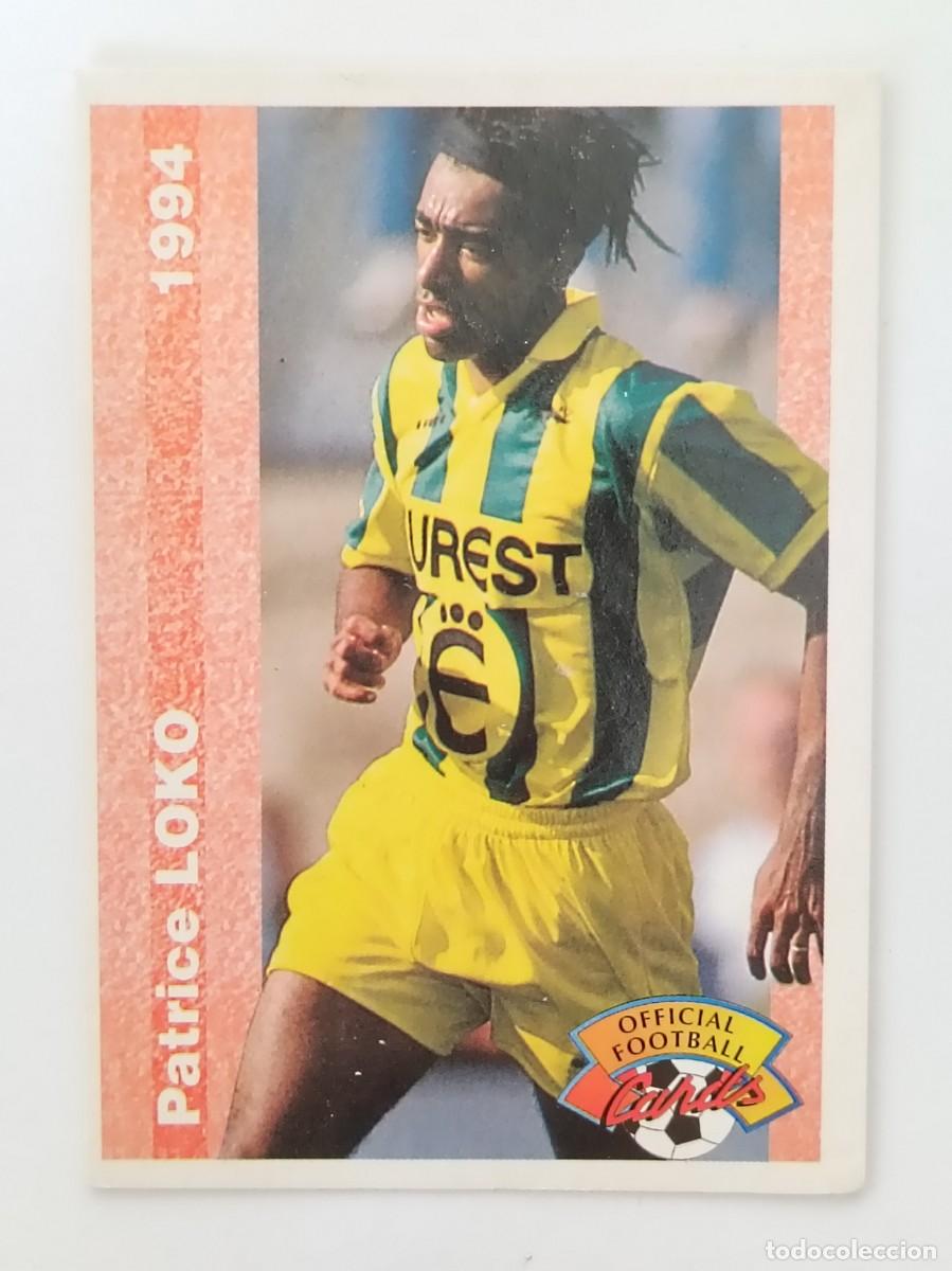 Cromos de F&uacute;tbol: #202 PATRICE LOKO (NANTES) FOOTBALL CARD 1993/1994 PANINI