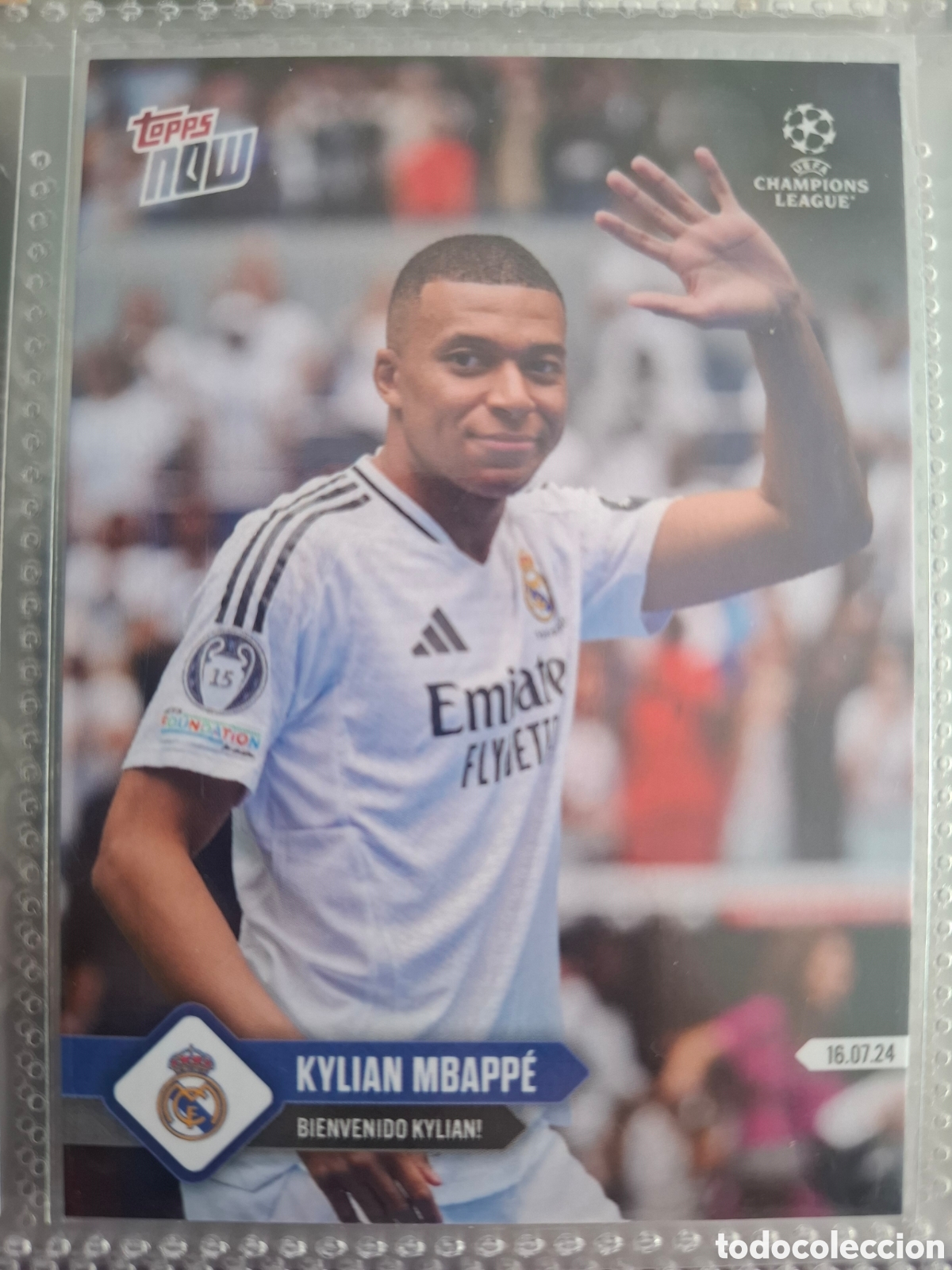 Football Stickers: Mbappe topps now 141