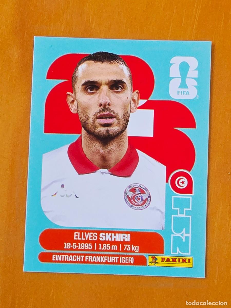 Cromos de F&uacute;tbol: TUN 9 Ellyes Skhiri, T&uacute;nez, Panini FIFA World Cup Mundial 2026 Sticker