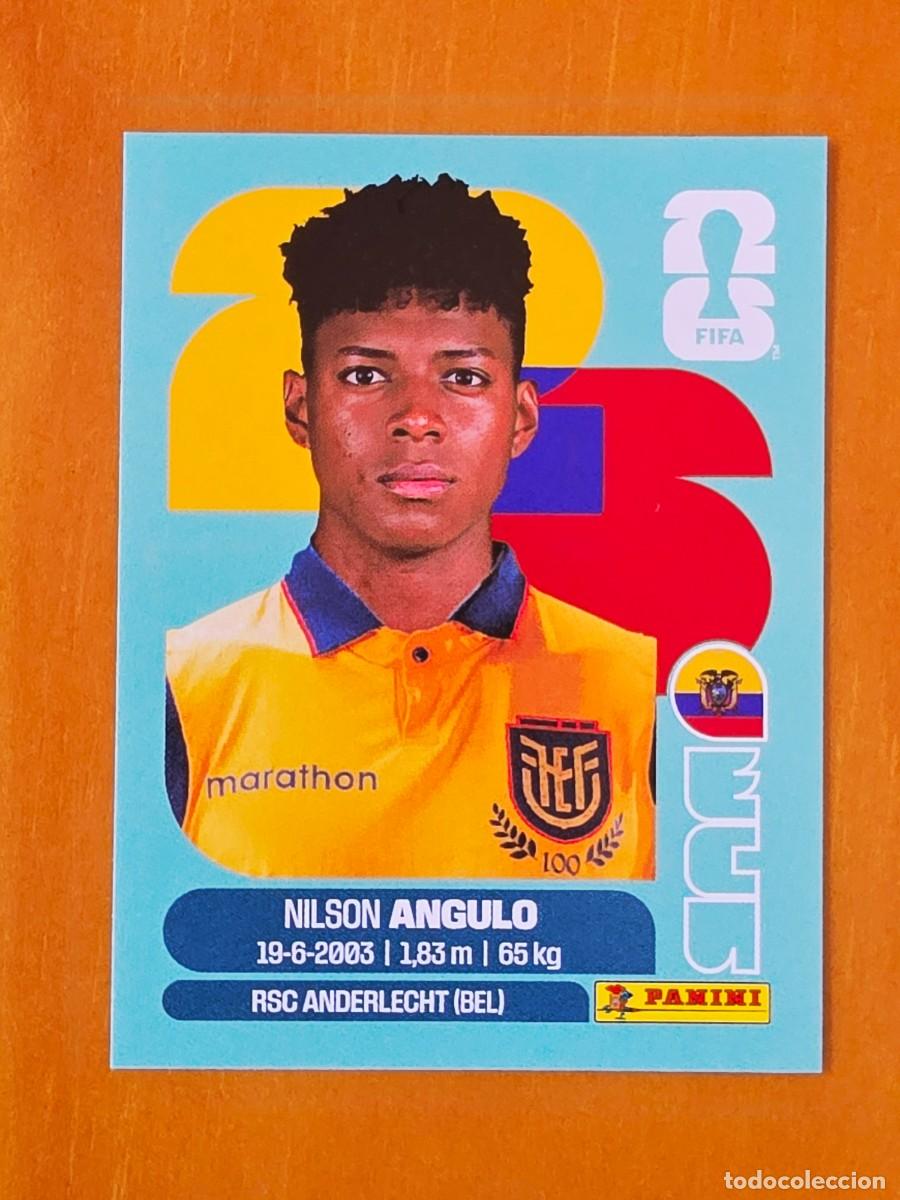 Football Stickers: ECU 17 Nilson Angulo, Ecuador, Panini FIFA World Cup Mundial 2026 Sticker