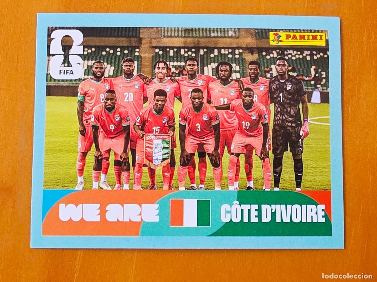 Football Stickers: CIV 13 Alineaci&oacute;n plantilla equipo, Costa de Marfil, Panini FIFA World Cup Mundial 2026 Sticker