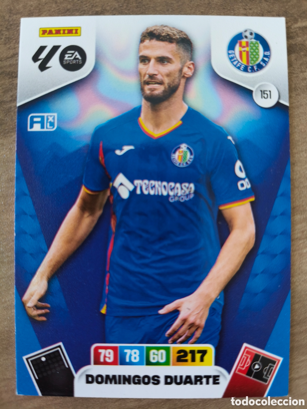 Football Stickers: Domingos Duarte 151 Getafe Adrenalyn XL Liga 25 26