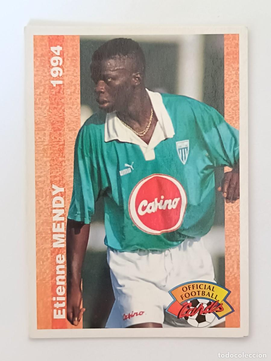 Football Stickers: #208 ETIENNE MENDY (SAINT-ETIENNE) FOOTBALL CARD 1993/1994 PANINI