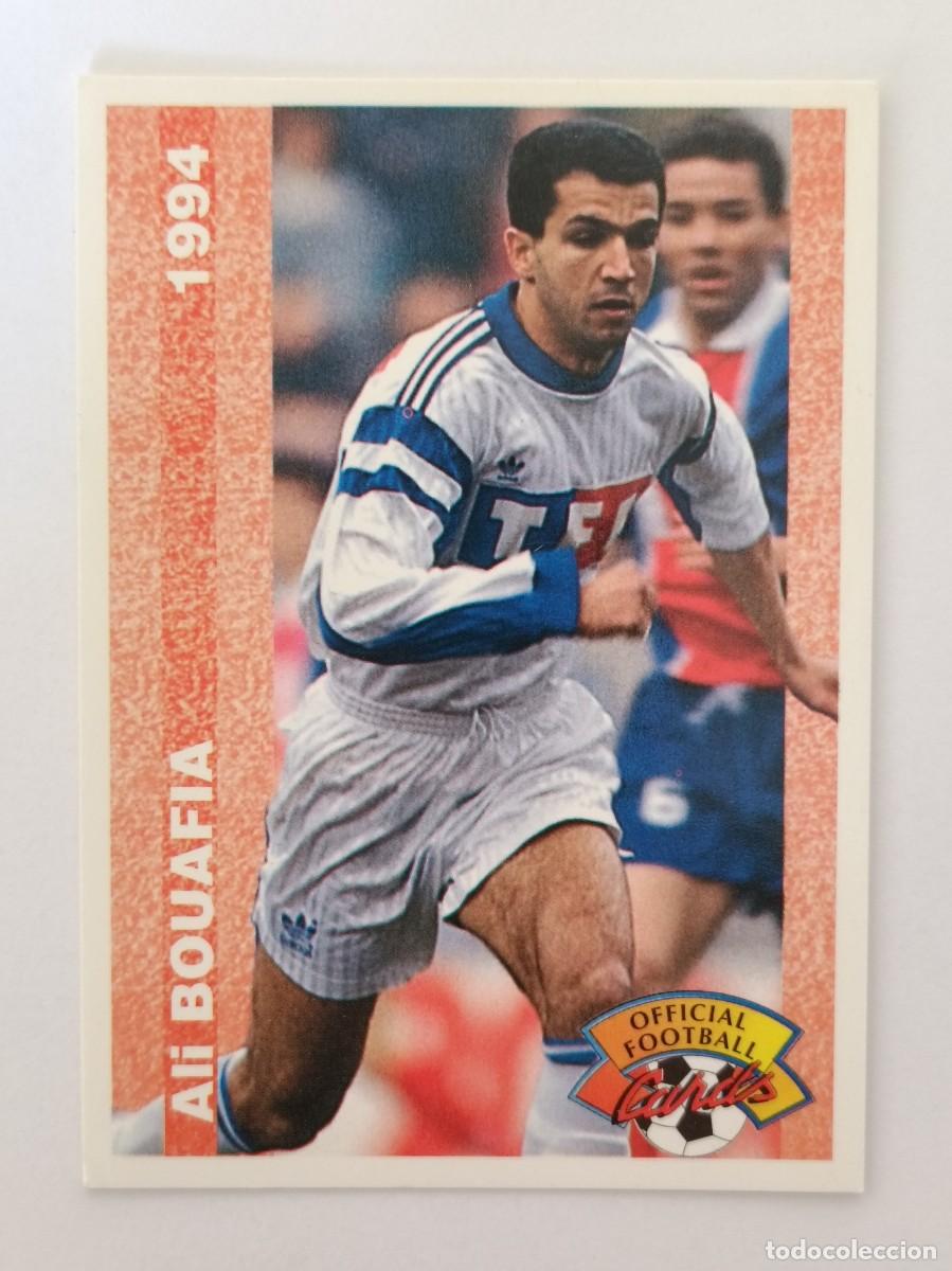 Fu&szlig;ball-Sticker: #210 ALI BOUAFIA (STRASBOURG) FOOTBALL CARD 1993/1994 PANINI