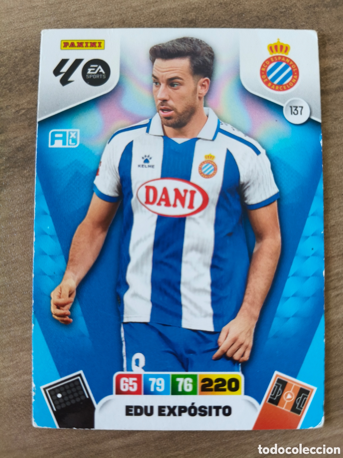 Cromos de F&uacute;tbol: Edu Exposito 137 Espa&ntilde;ol Adrenalyn XL Liga 25 26