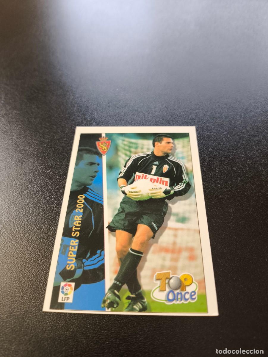Cromos de F&uacute;tbol: 568 Juanmi ZARAGOZA TOP 11 MUNDICROMO FICHAS LIGA 1999 2000 99 00 NO PANINI ESTE