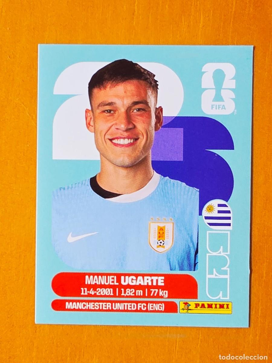 Cromos de F&uacute;tbol: URU 14 Manuel Ugarte, Uruguay, Panini FIFA World Cup Mundial 2026 Sticker
