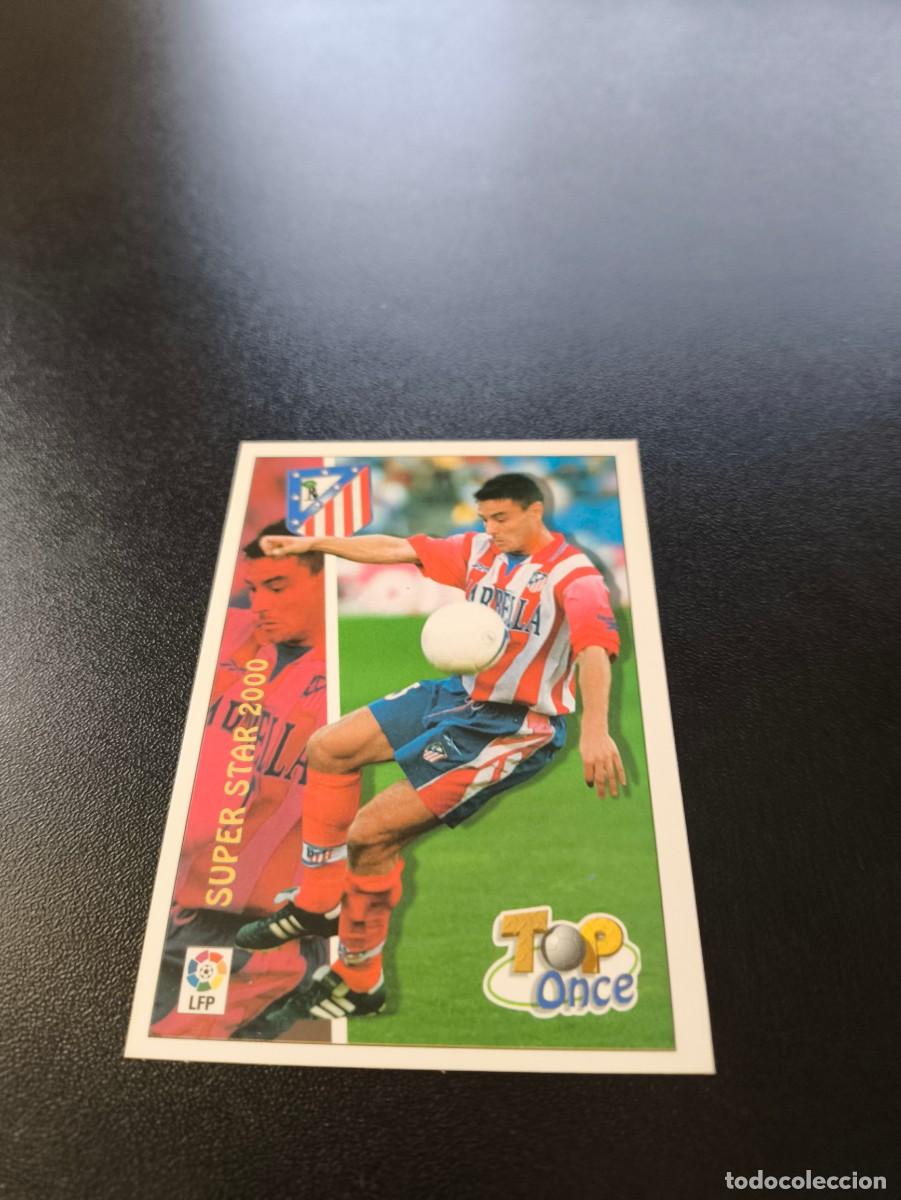 Cromos de F&uacute;tbol: 569 Aguilera ATLETICO DE MADRID TOP 11 MUNDICROMO FICHAS LIGA 1999 2000 99 00 NO PANINI ESTE