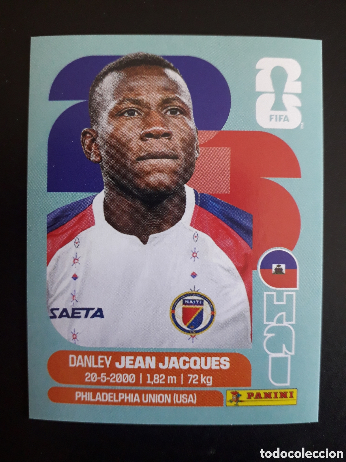 Cromos de F&uacute;tbol: JEAN JACQUES HAIT&Iacute; HAI 11 MUNDIAL F&Uacute;TBOL 2026 FIFA WORLD CUP PANINI SIN PEGAR PEDIDO M&Iacute;NIMO 3&euro;
