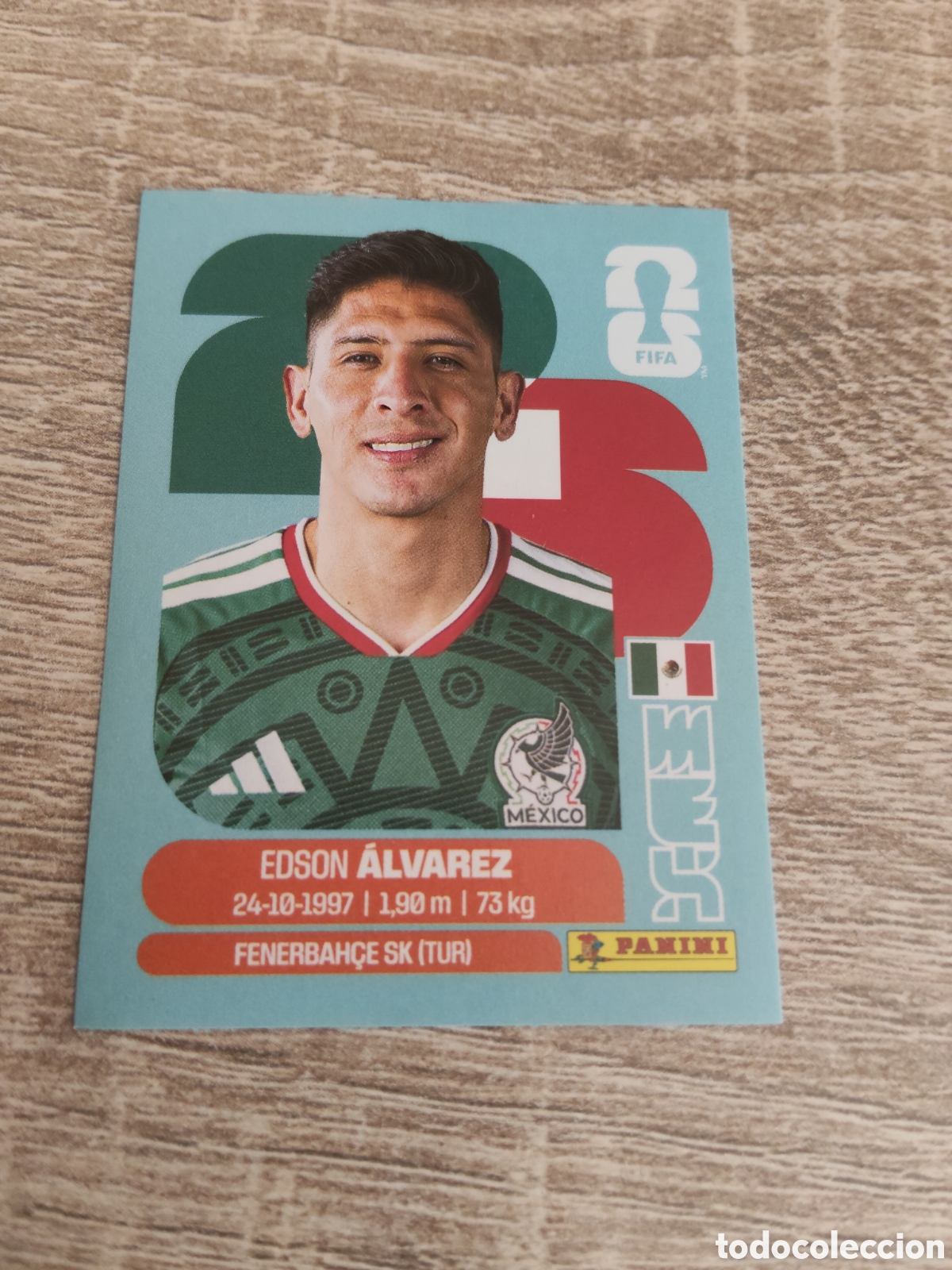 Cromos de F&uacute;tbol: Panini mundial 2026 MEX 10 Edson &Aacute;lvarez M&eacute;xico