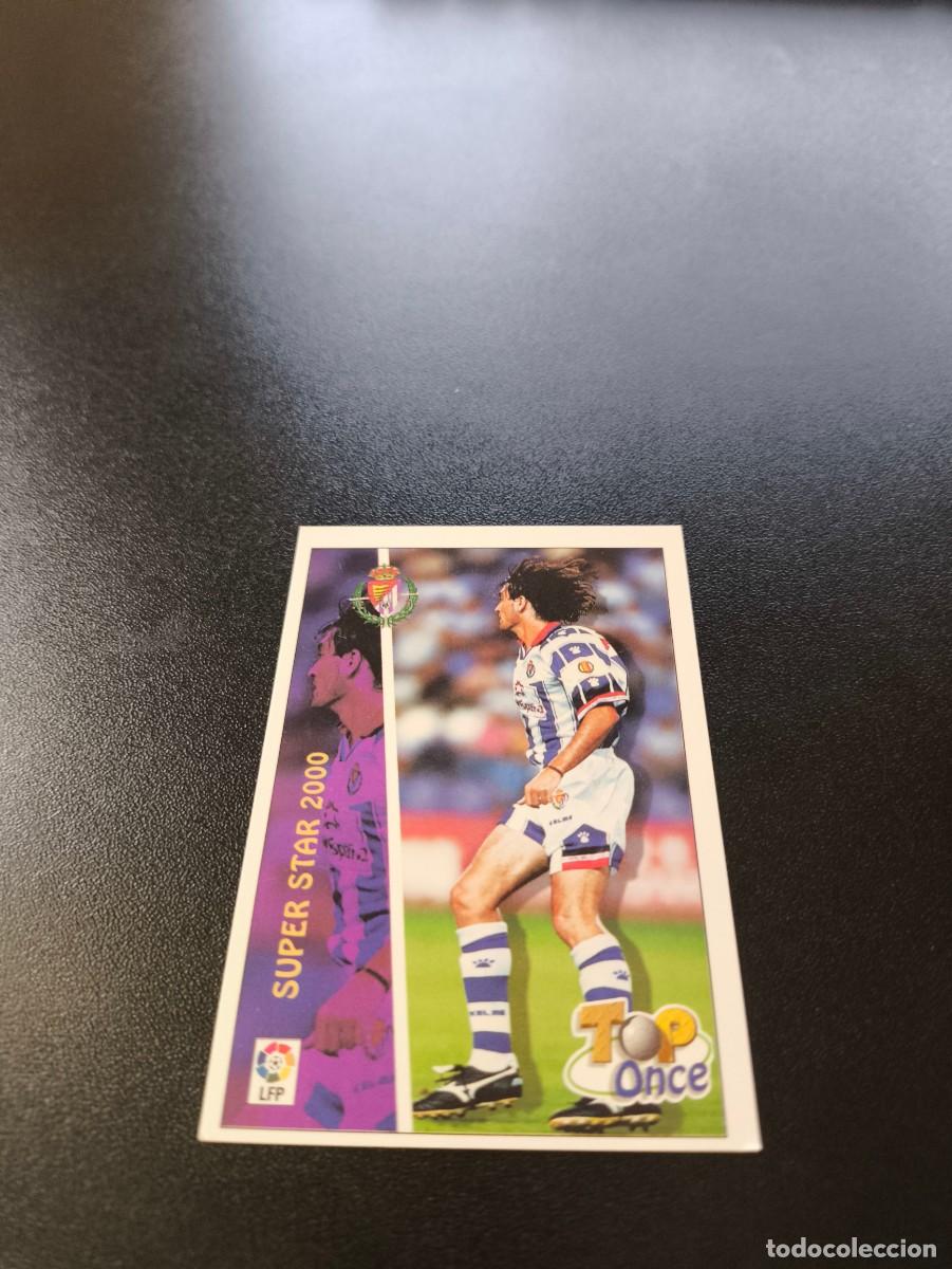 Cromos de F&uacute;tbol: 570 Santamaria VALLADOLID TOP 11 MUNDICROMO FICHAS LIGA 1999 2000 99 00 NO PANINI ESTE