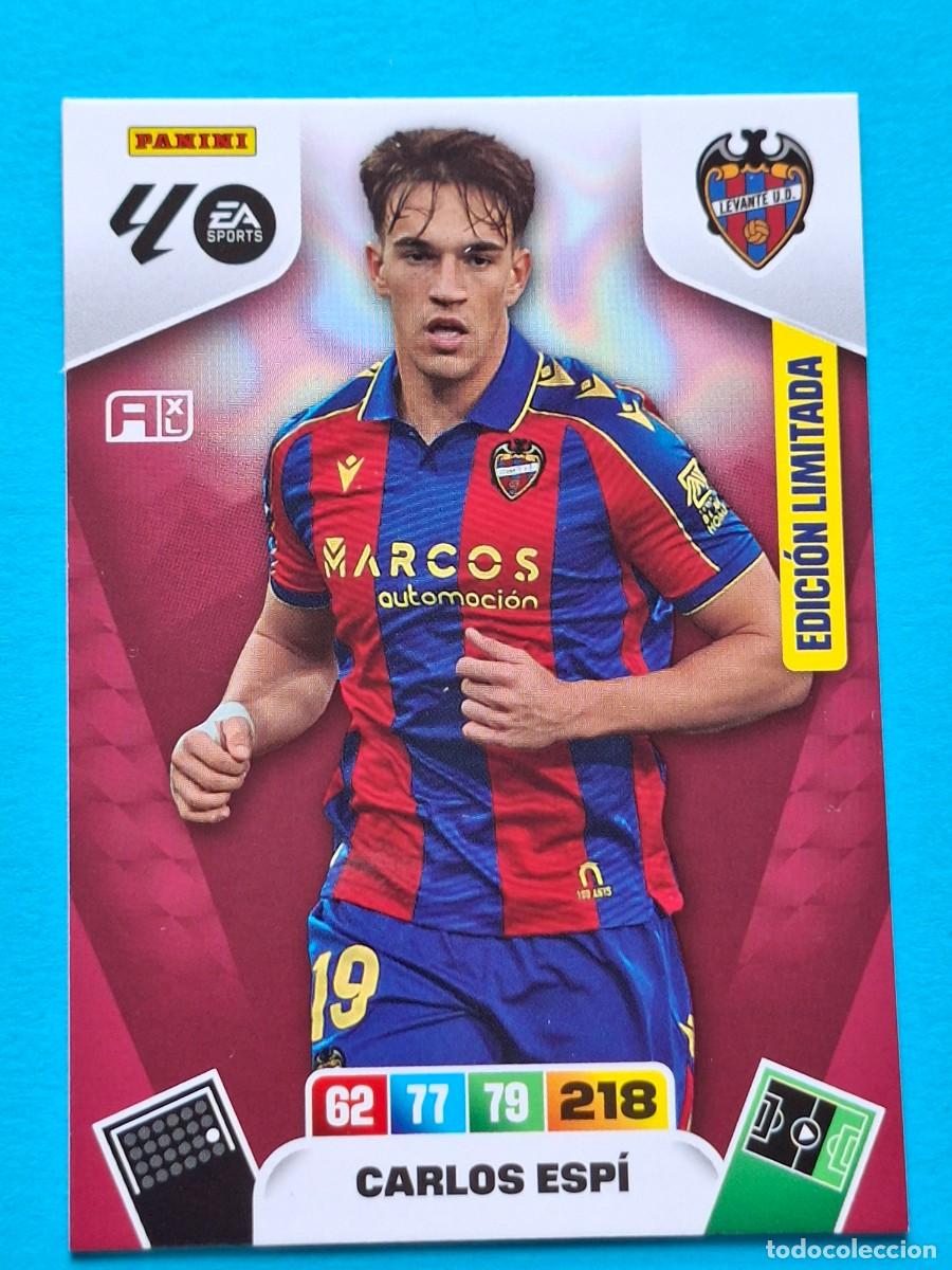 Cromos de F&uacute;tbol: LAST MOMENT JUG&Oacute;N Edici&oacute;n Limitada CARLOS ESP&Iacute; (Levante) - Adrenalyn XL LaLiga 2025-26