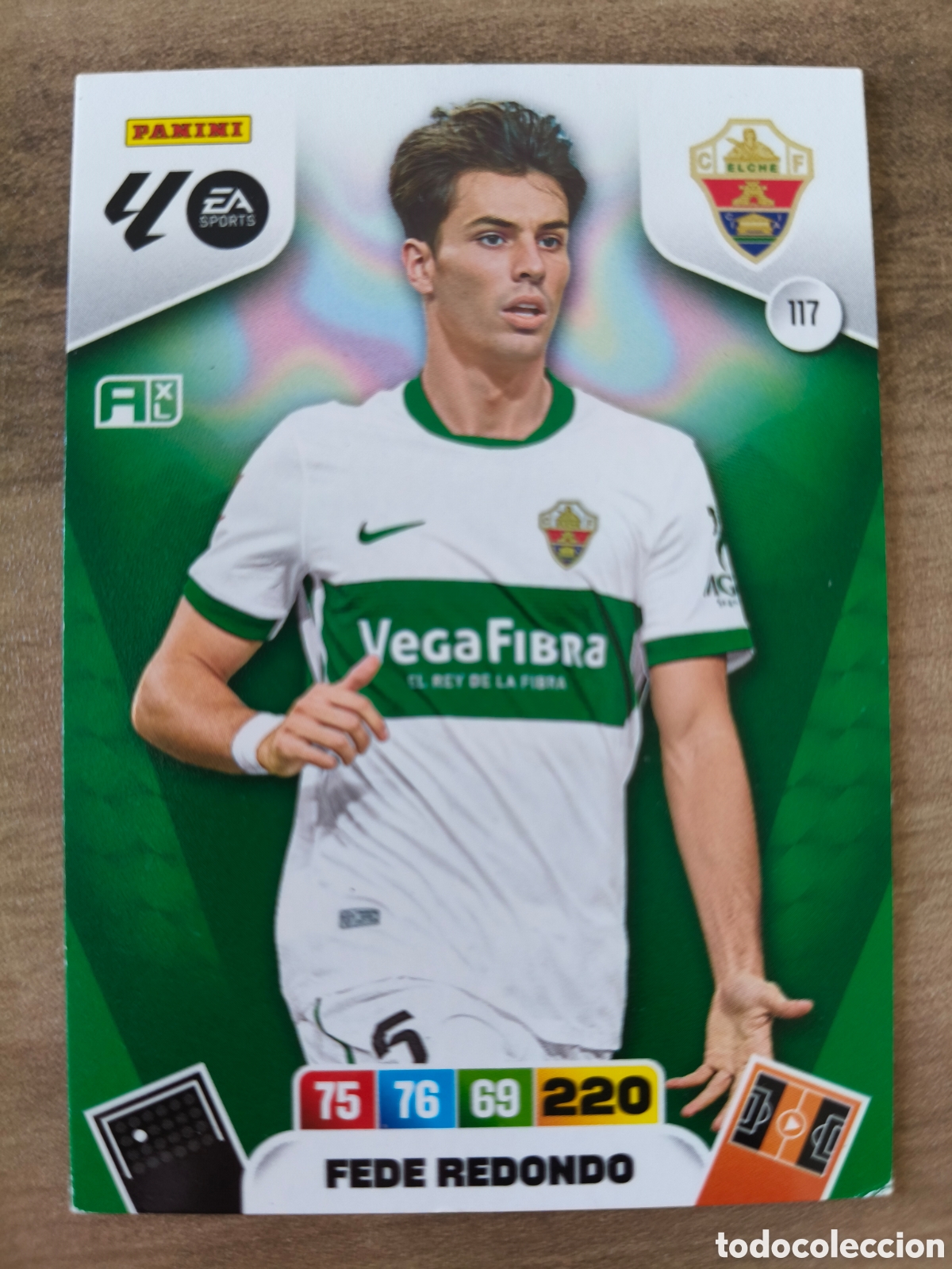 Cromos de F&uacute;tbol: Fede Redondo 117 Elche Adrenalyn XL Liga 25 26
