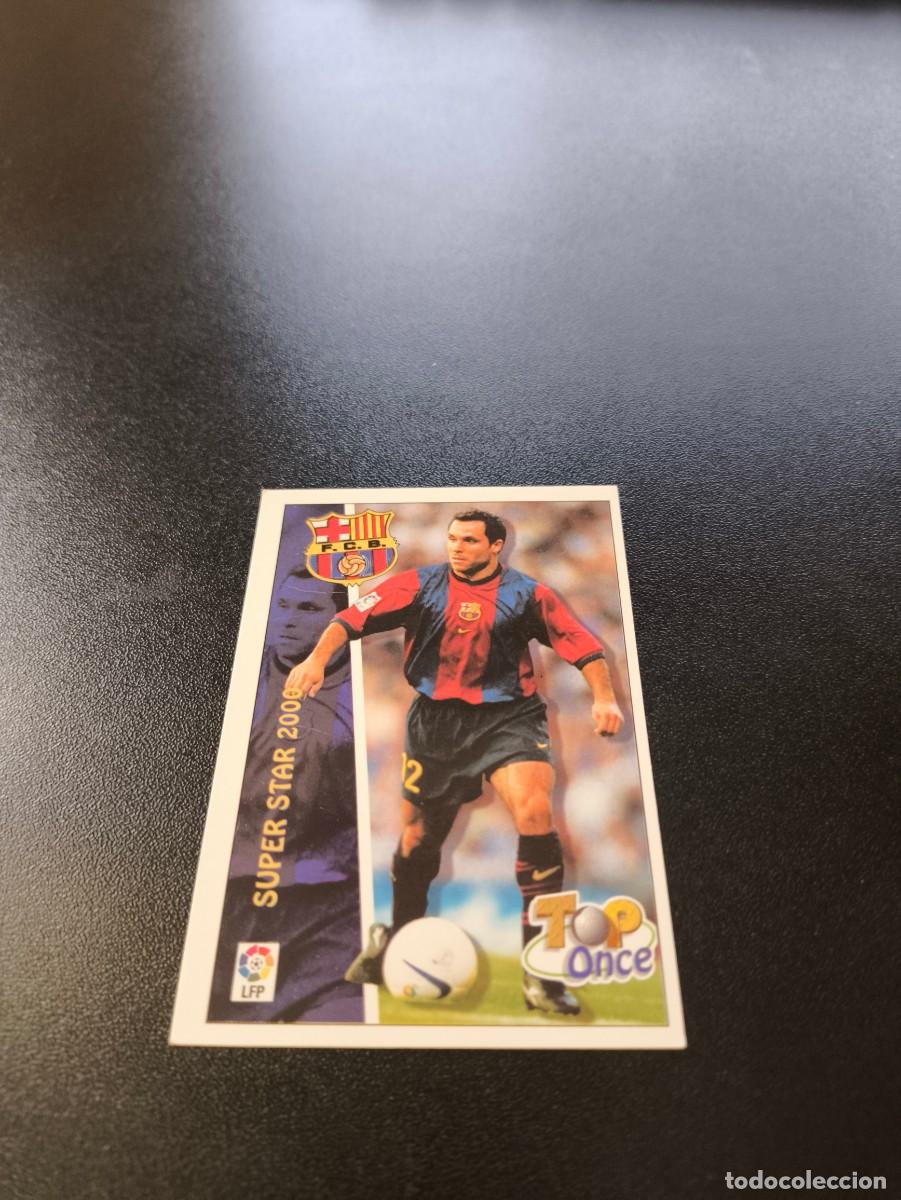 Cartes &agrave; collectionner de Football: 571 Sergi BARCELONA TOP 11 MUNDICROMO FICHAS LIGA 1999 2000 99 00 NO PANINI ESTE