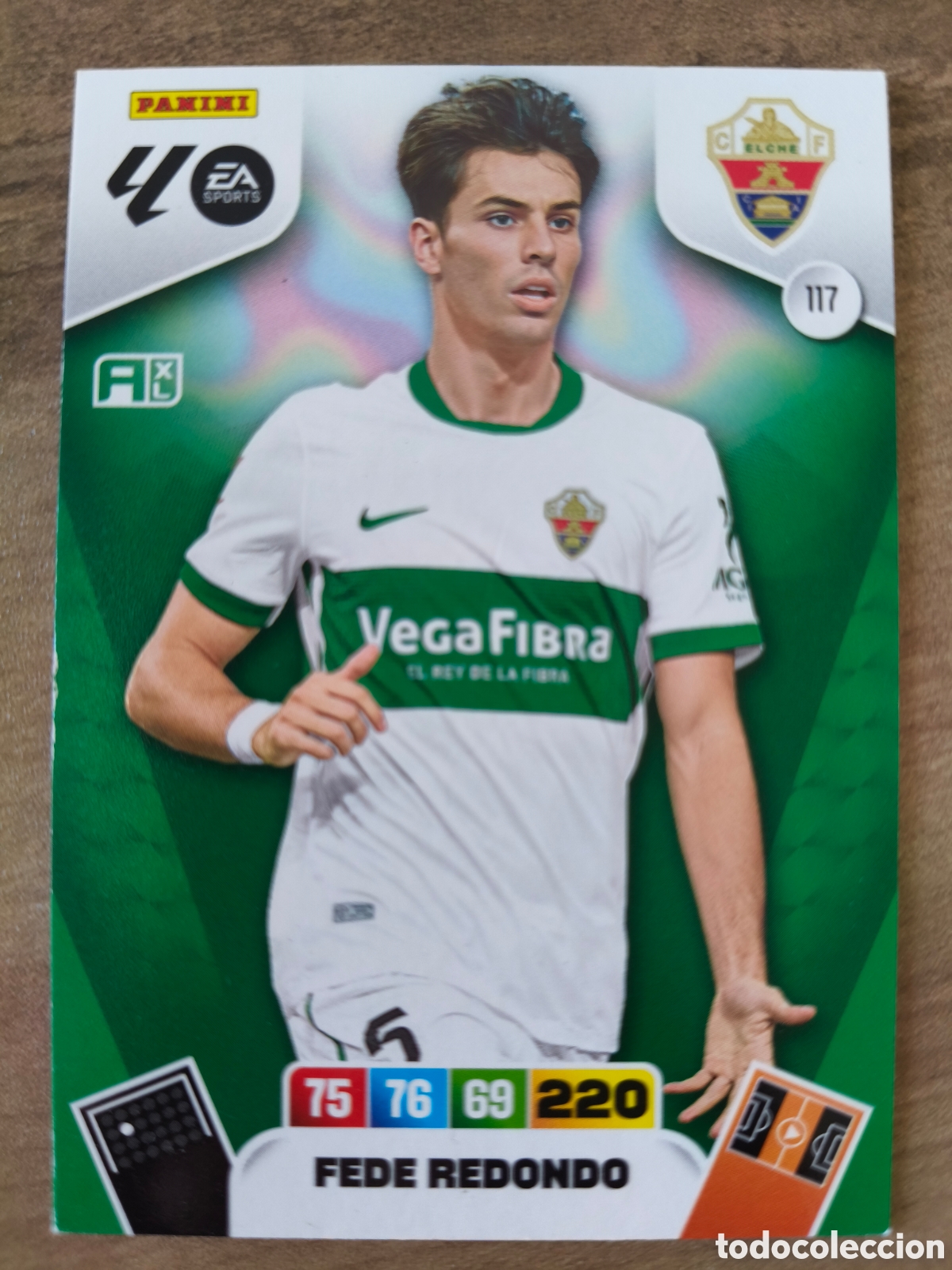 Cromos de F&uacute;tbol: Fede Redondo 117 Elche Adrenalyn XL Liga 25 26