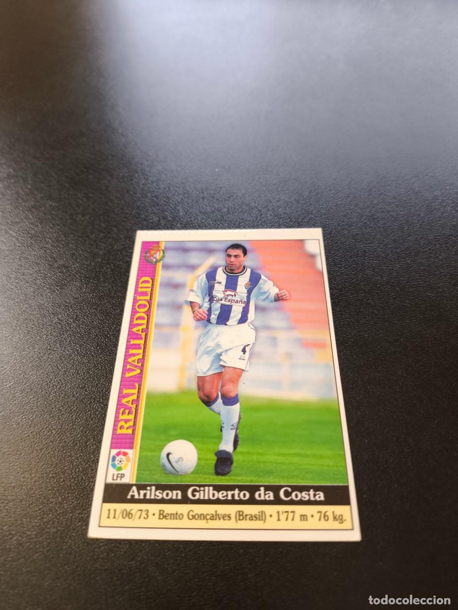Cromos de F&uacute;tbol: 572 ERROR ARILSON VALLADOLID MUNDICROMO FICHAS LIGA 1999 2000 99 00 NO PANINI ESTE