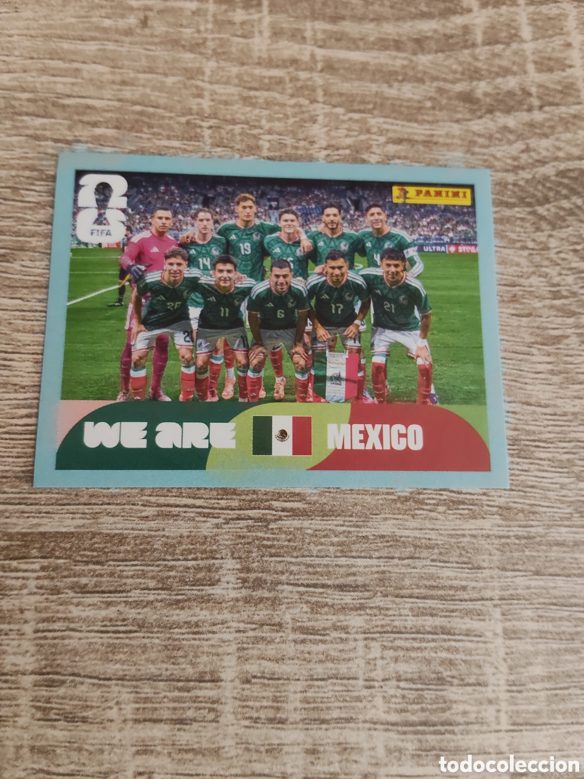 Cromos de F&uacute;tbol: Panini mundial 2026 MEX 13 alineaci&oacute;n M&eacute;xico