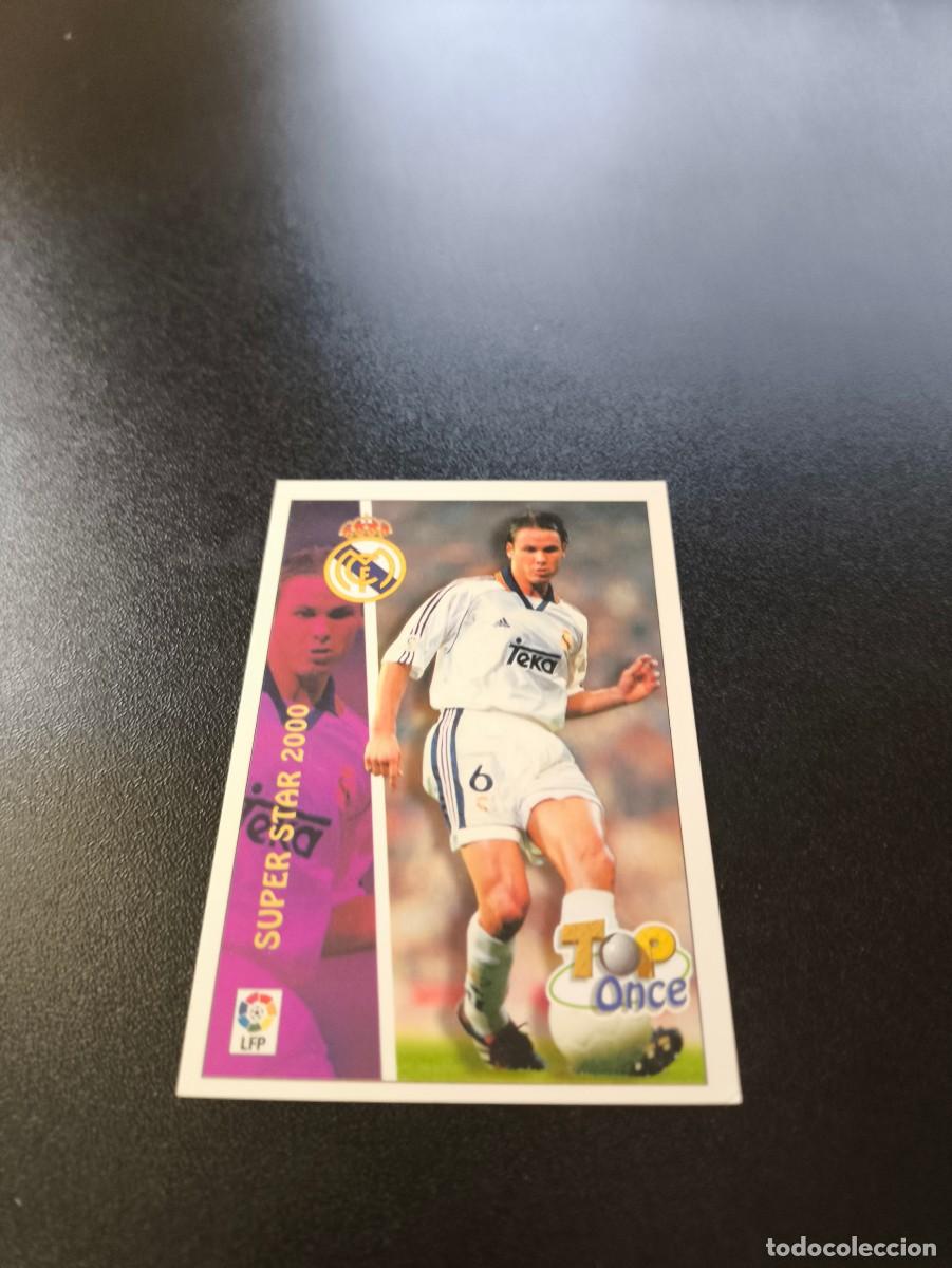 Cromos de F&uacute;tbol: 574 Redondo REAL MADRID TOP 11 MUNDICROMO FICHAS LIGA 1999 2000 99 00 NO PANINI ESTE