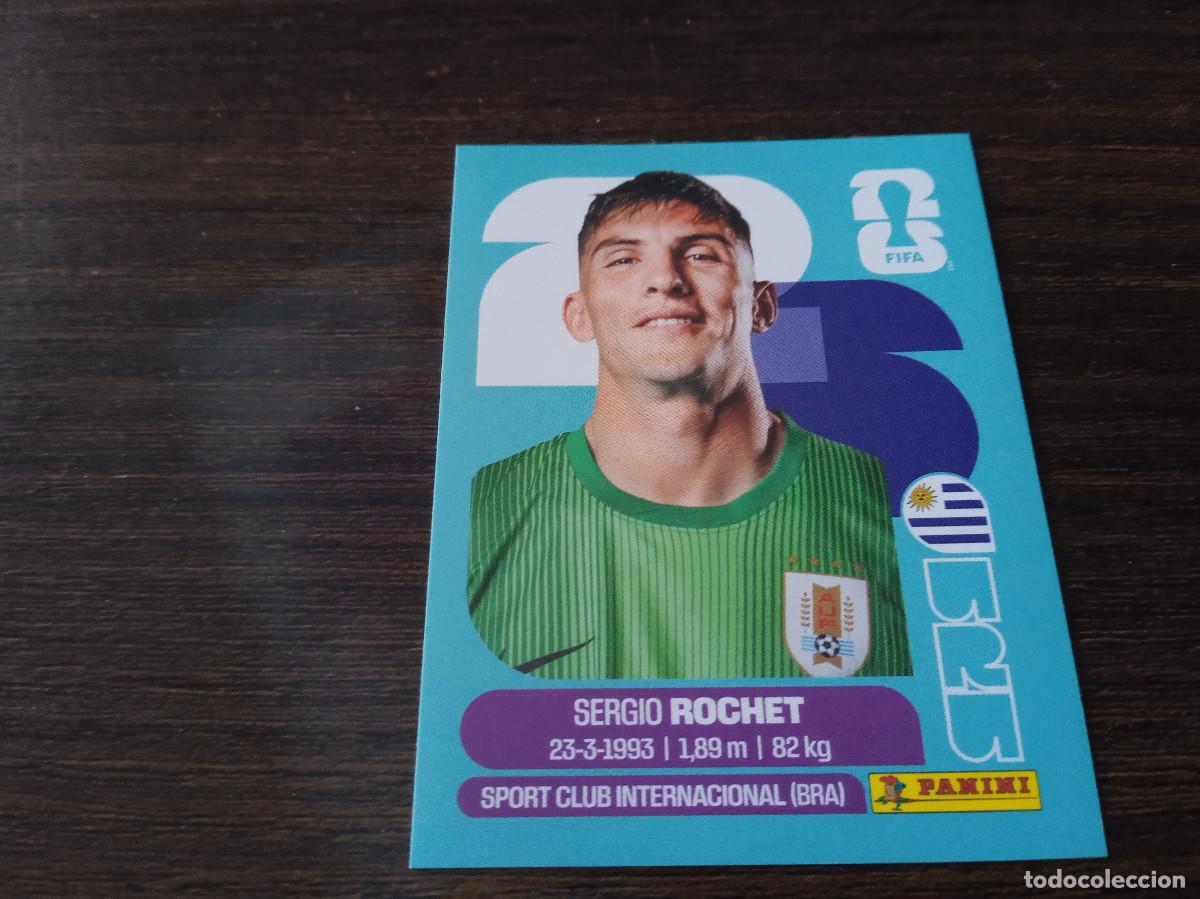 Cromos de F&uacute;tbol: Cromo Mundial Futbol 2026 Panini canada usa Mexico Uruguay Sergio Rochet URU 2